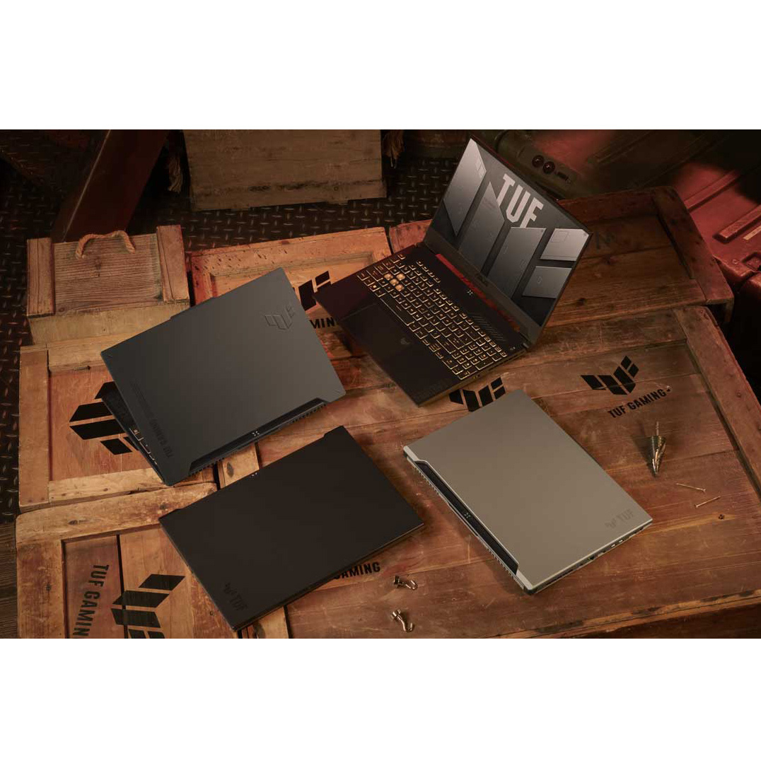 لپ تاپ 15.6 اینچی ایسوس مدل TUF Gaming F15 FX507VV-LP186W-i7 13620H-16GB DDR5-512GB SSD-RTX4060-FHD