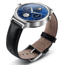 ساعت هوشمند هواوی مدل Steel Case  بند چرمی