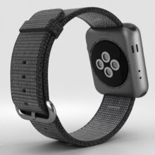ساعت هوشمند اپل واچ سری 2 مدل 38mm Space Gray Aluminum Case With Black Nylon Band