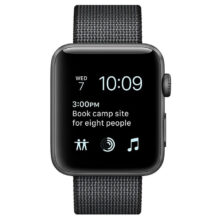 ساعت هوشمند اپل واچ سری 2 مدل 38mm Space Gray Aluminum Case With Black Nylon Band
