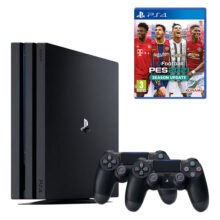 مجموعه کنسول بازی سونی مدل Playstation 4 Pro ریجن 2 کد CUH-7216B ظرفیت 1 ترابایت