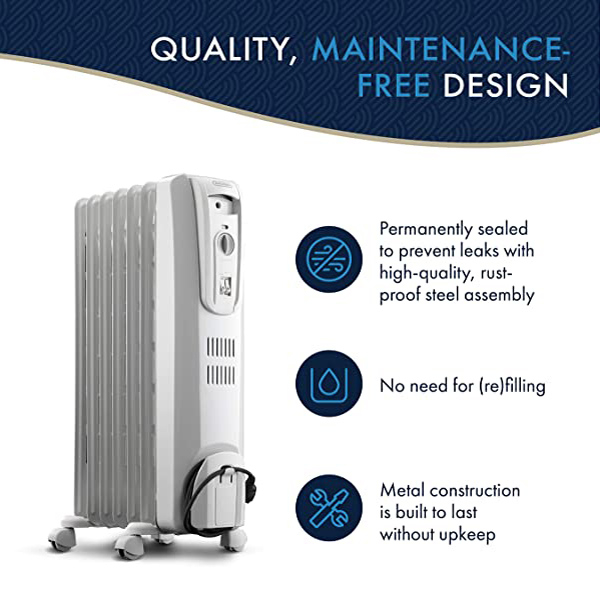 شوفاژ برقی دلونگی مدل KH770920 OIL FILLED