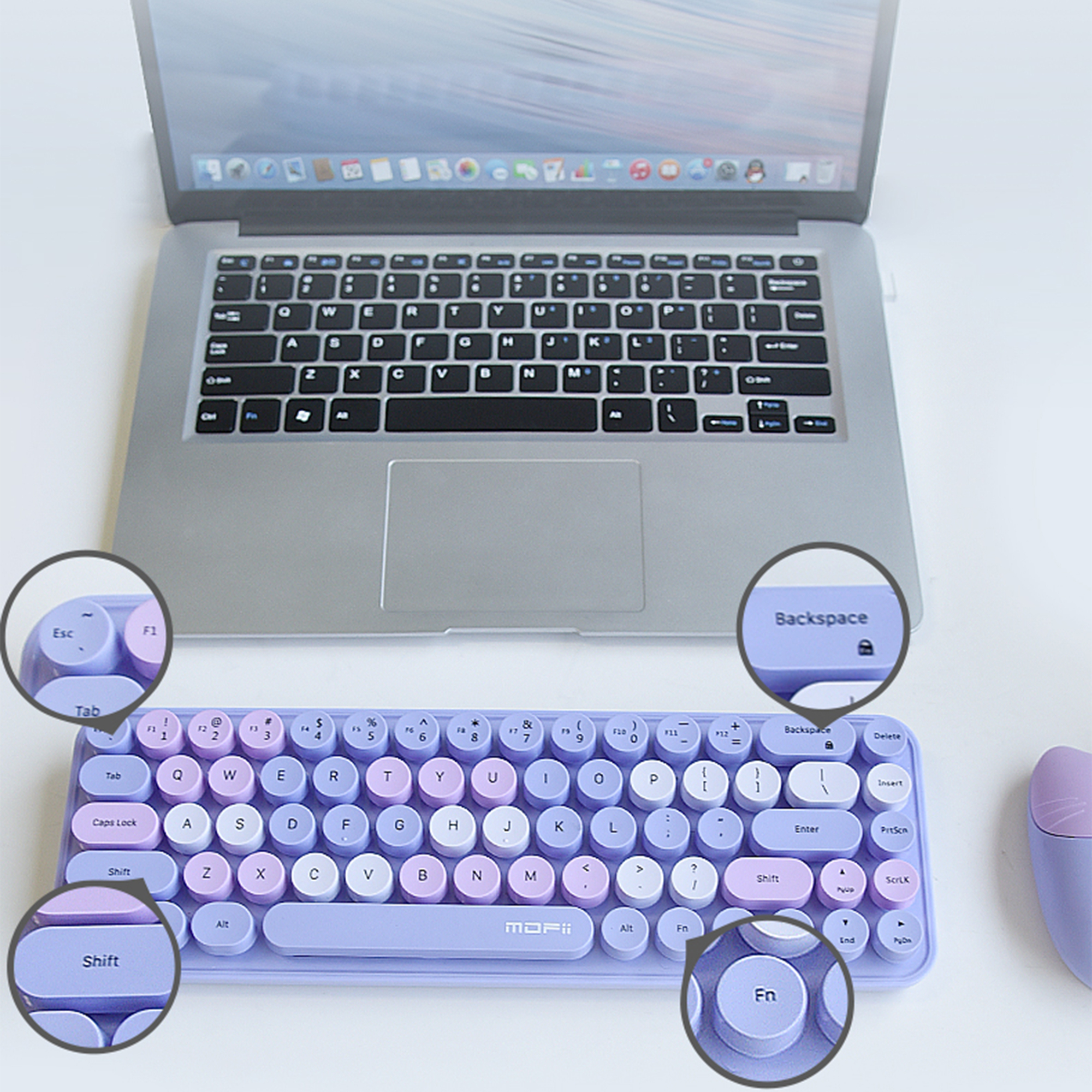 کیبورد و ماوس بی سیم مافی مدل I DO