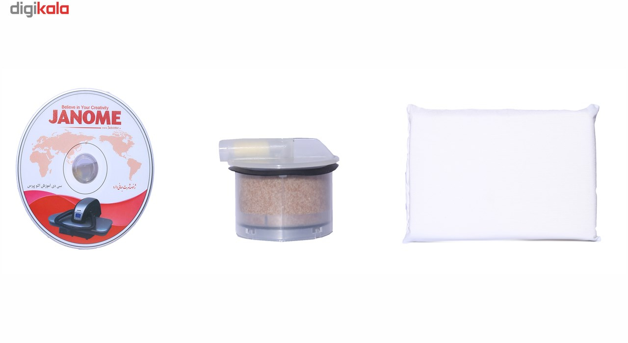 اتو پرسی ژانومه مدلGT500 بخار از دو طرف