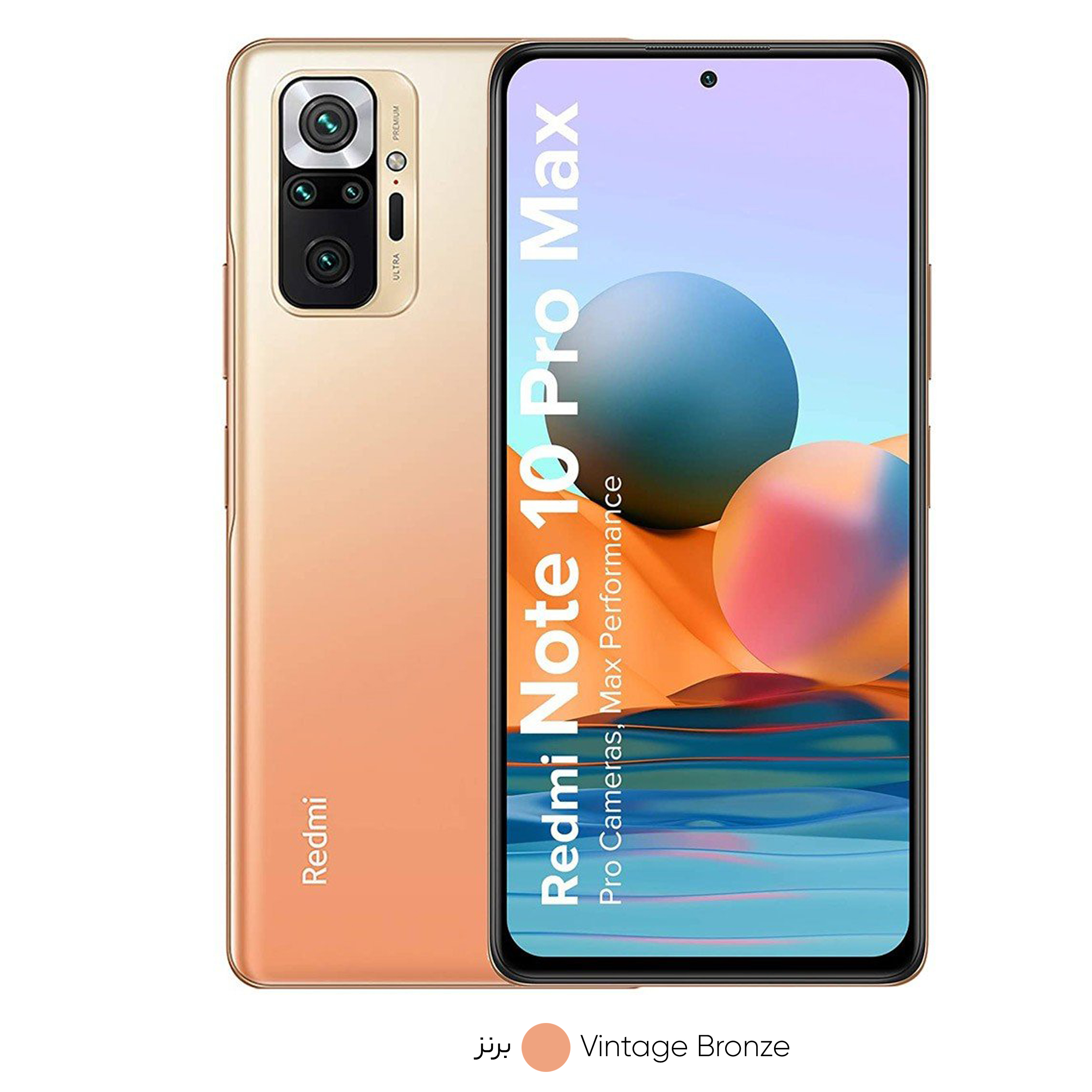 گوشی موبایل شیائومی مدل Redmi Note 10 pro Max M2101K6I دو سیم‌ کارت ظرفیت 128 گیگابایت و رم 6 گیگابایت
