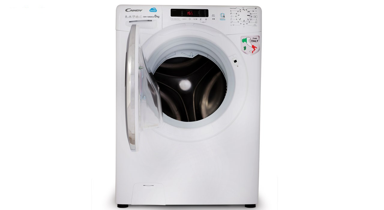 ماشین لباسشویی کندی مدل CSV1289DC3/K-IRAN با ظرفیت 8 کیلوگرم