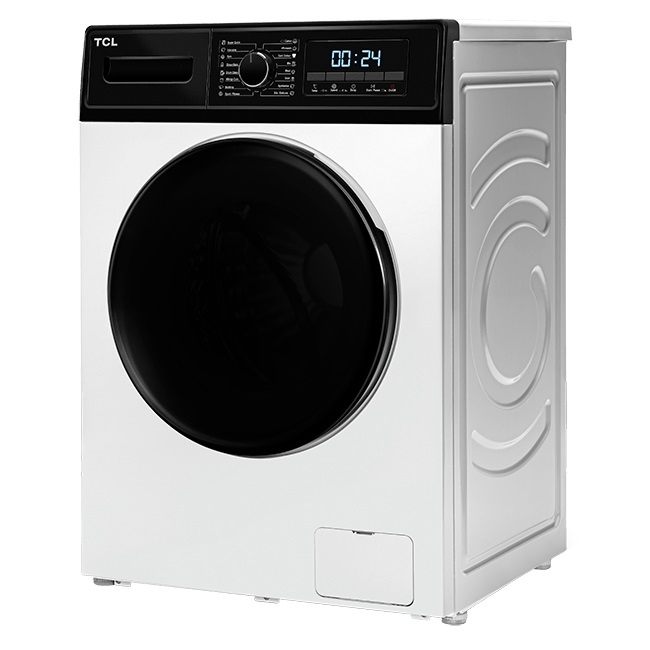 ماشین لباسشویی تی سی ال مدل G82-BS/BW ظرفیت 8 کیلوگرم