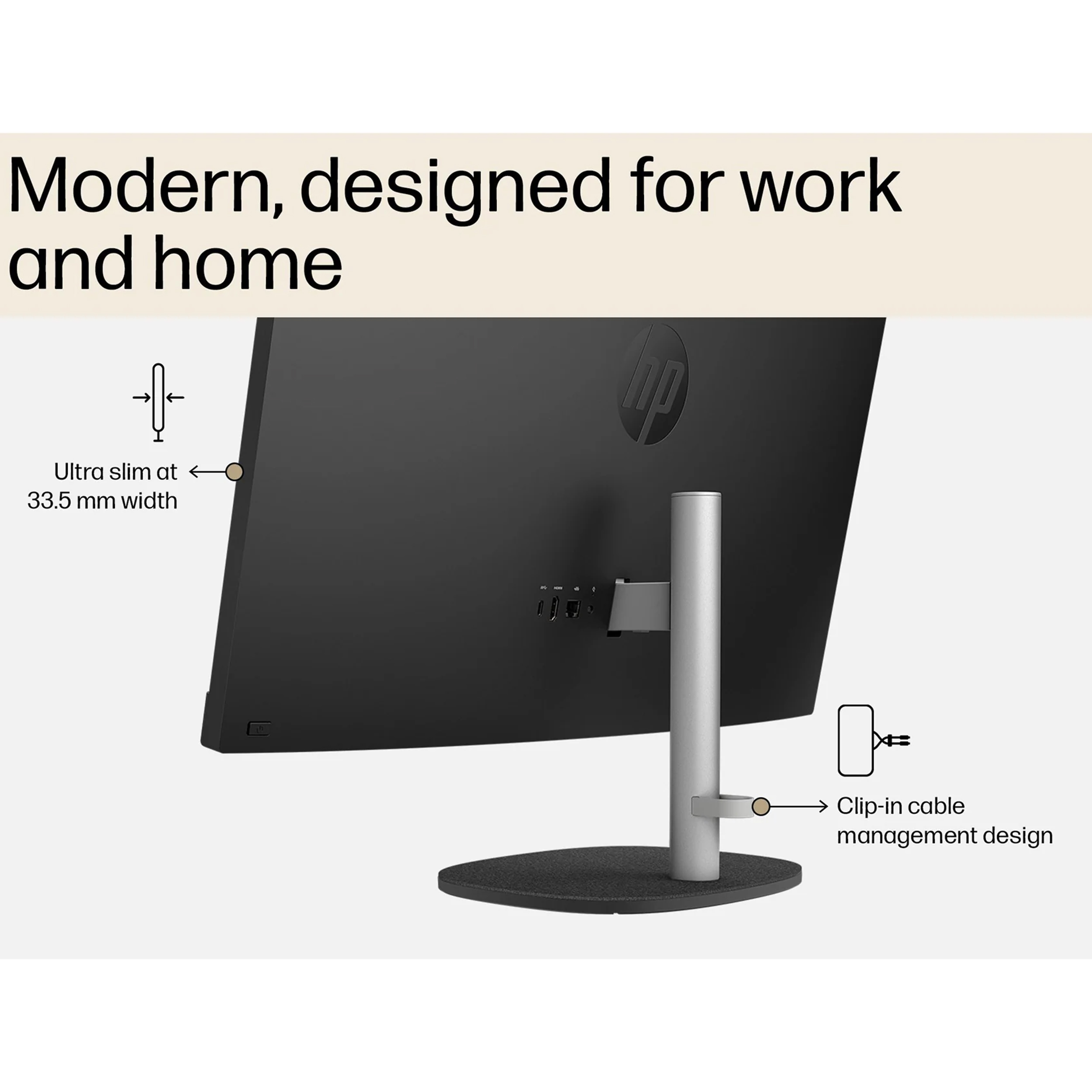 کامپیوتر همه کاره 27 اینچ اچ پی مدل 27 CR0155nh-i7 1355U 16GB 1SSD IrisXe Touch