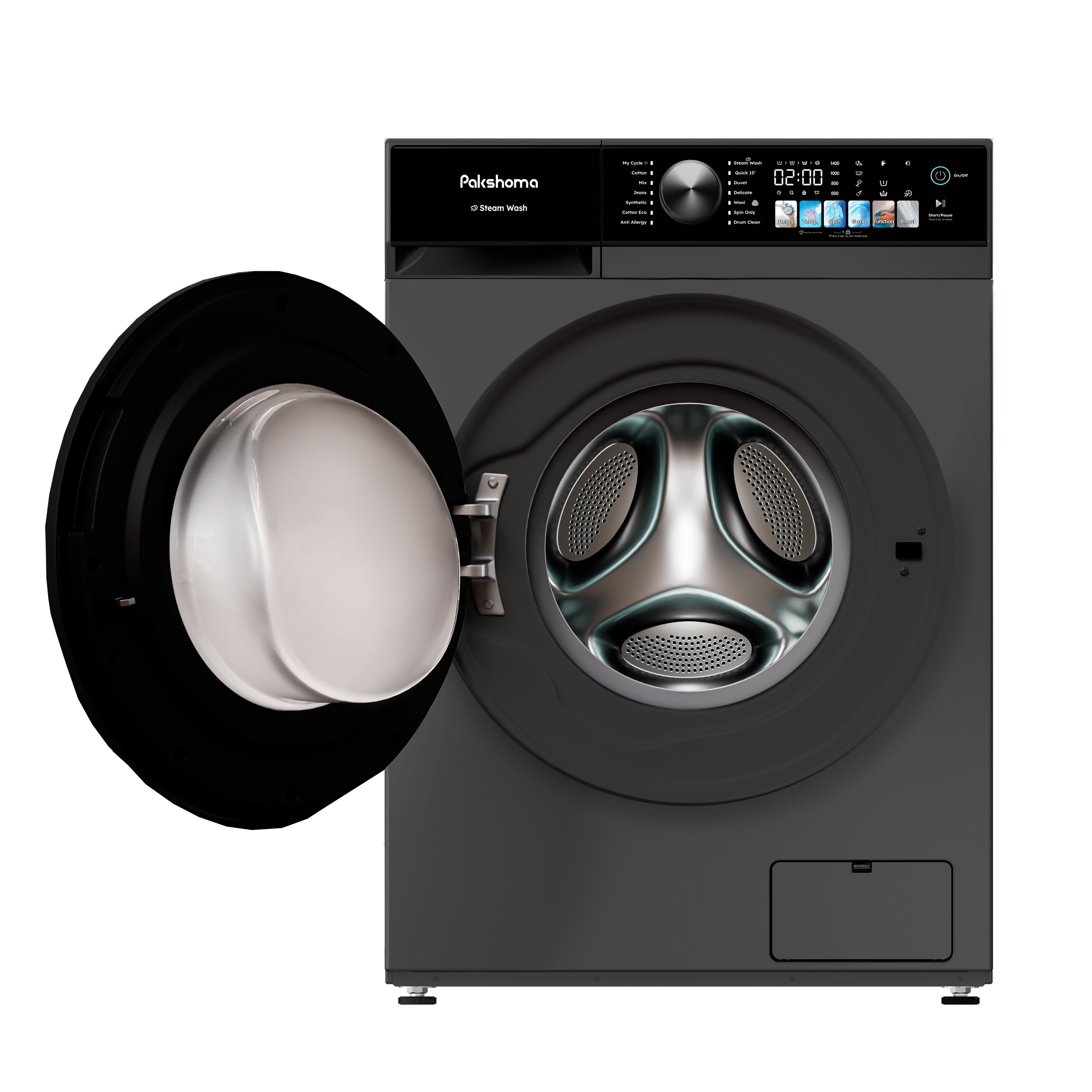 ماشین لباسشویی 9 کیلوگرم اتوماتیک پاکشوما مدل Q9 X