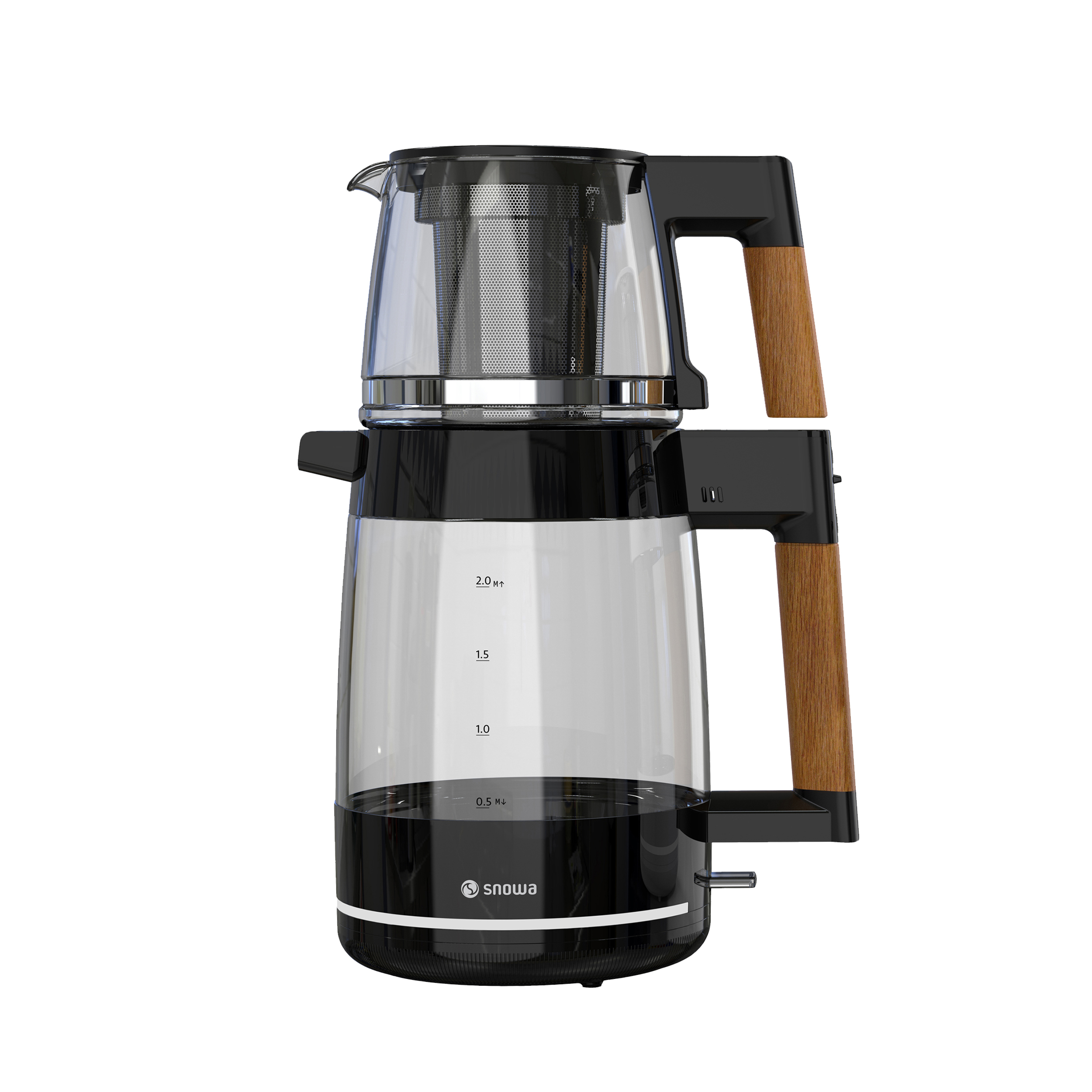 چای ساز روی هم اسنوا مدل  STM-GS1650BK