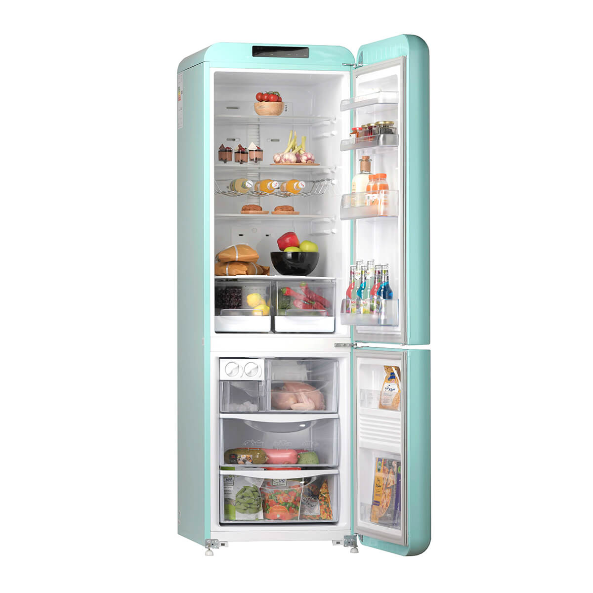 یخچال فریزر طرح فریزر پایین 20 فوت امرسان مدل CB46CLA-R01