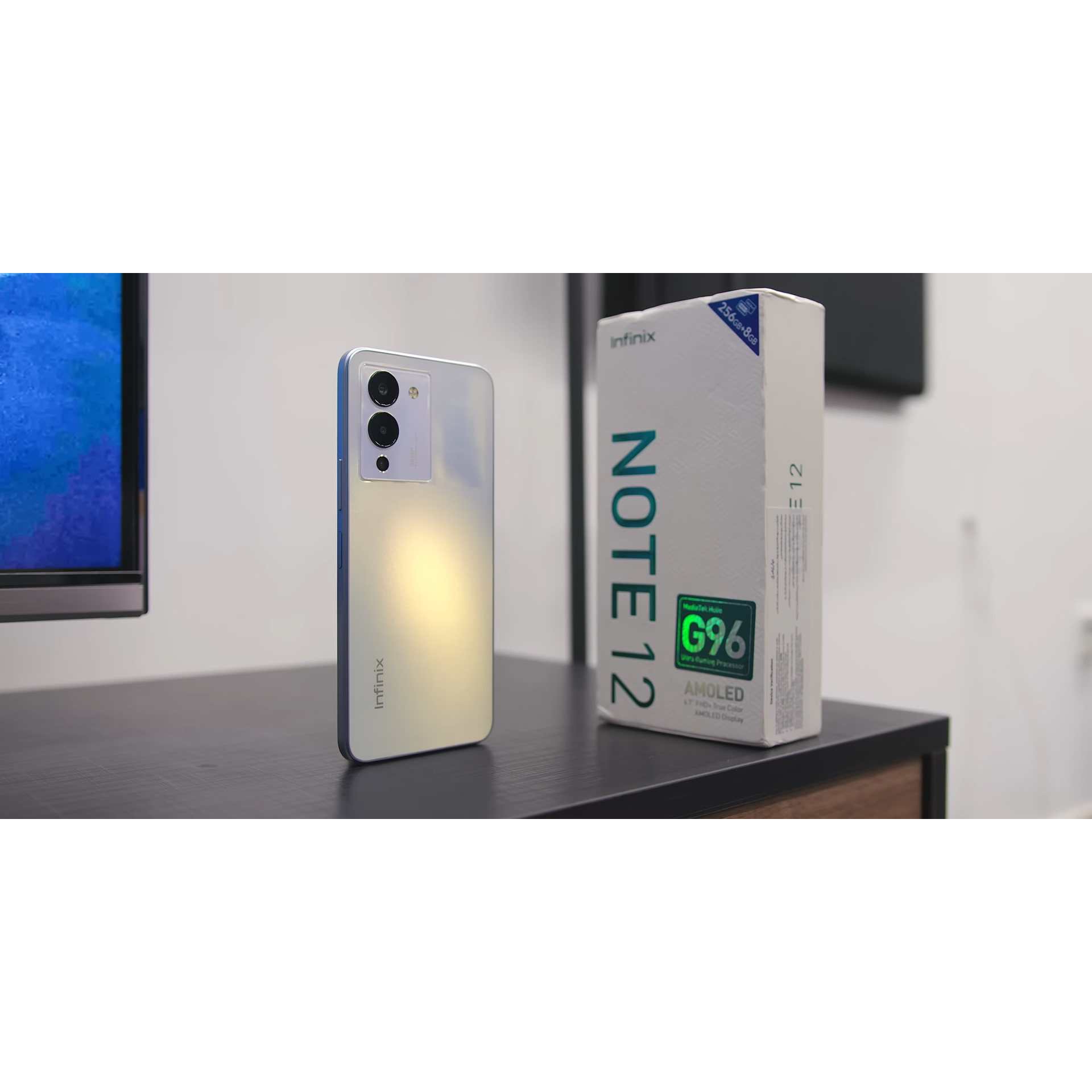 گوشی موبایل  اینفینیکس مدل Note 12 G96 دو سیم‌ کارت ظرفیت 256 گیگابایت و رم 8 گیگابایت