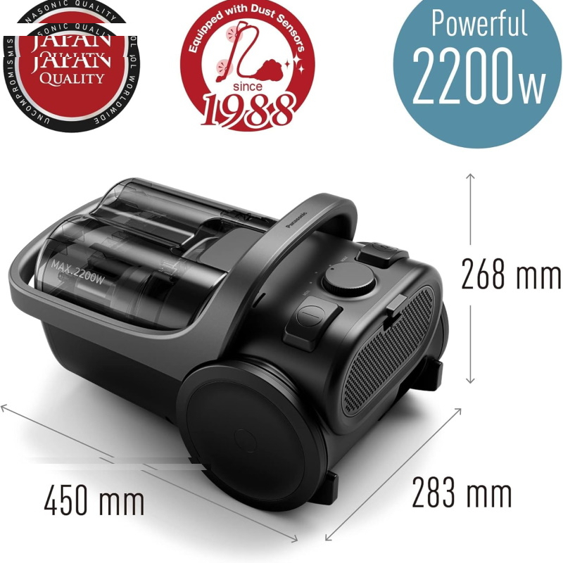 جاروبرقی 2200 وات پاناسونیک مدل  MC-CL609HE47