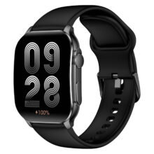 ساعت هوشمند گلوریمی مدل Flex دارای قابلیت های صفحه نمایش رنگی و لمسی، کنترل سطح اکسیژن، مناسب برای ورزش بند سیلیکونی