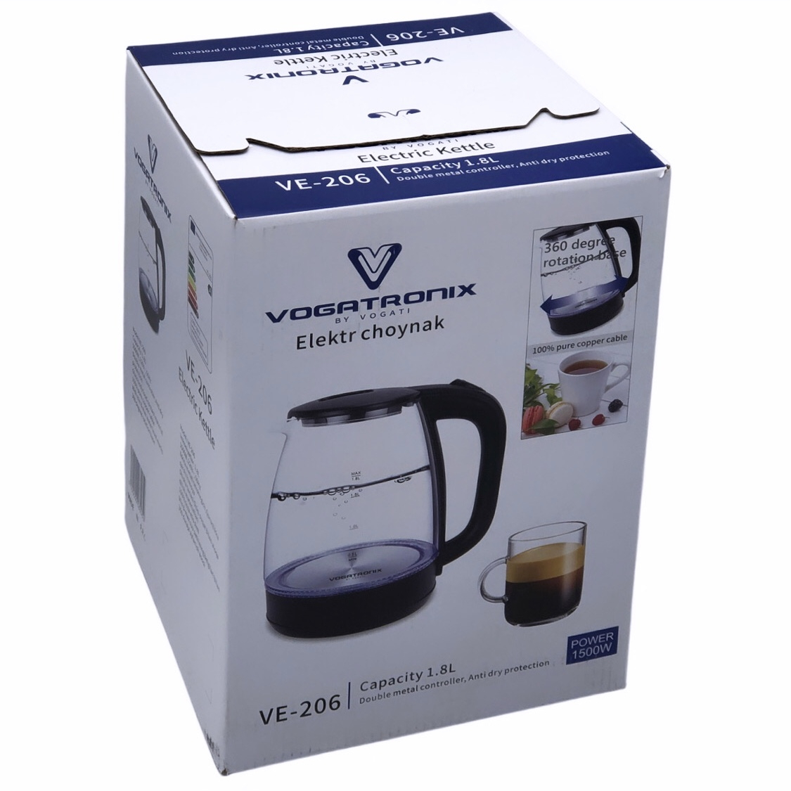 کتری برقی وگاتی مدل VE-206