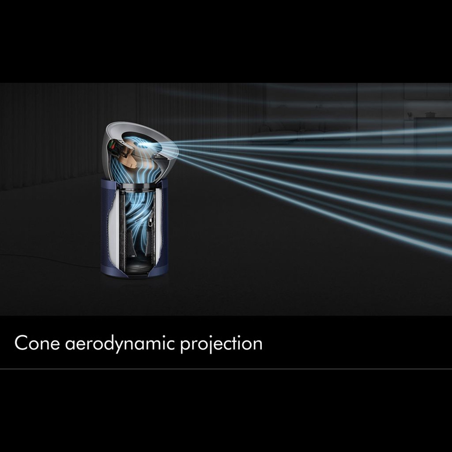 دستگاه تصفیه کننده هوا خانگی 3 مرحله ای دایسون مدل Big+Quiet Formaldehyde BP03