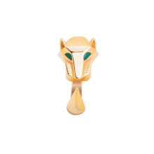 انگشتر طلا 18 عیار زنانه گالری شیدا مجد مدل ببر کارتیه سایز 54