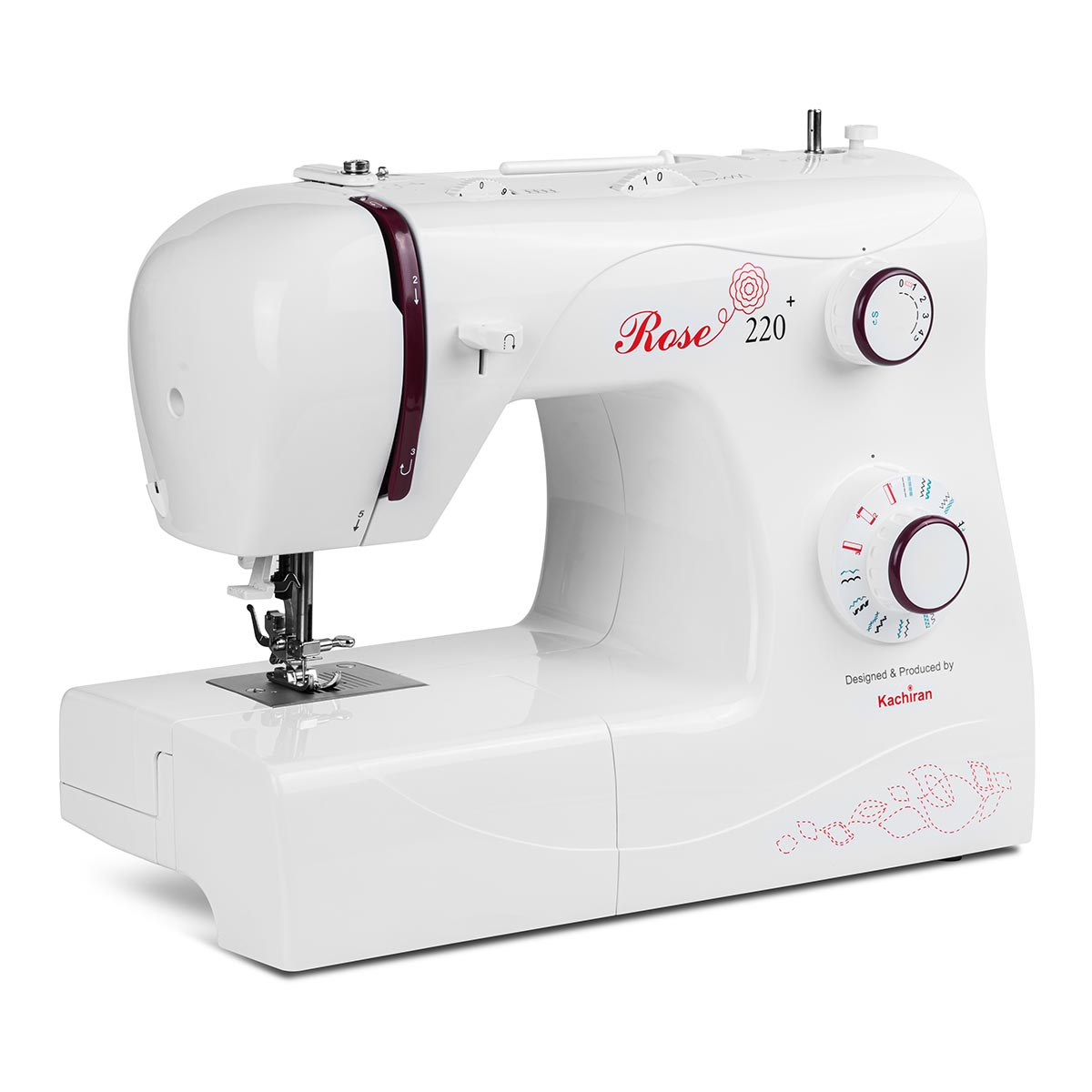 چرخ خیاطی کاچیران مدل رز 220 پلاس