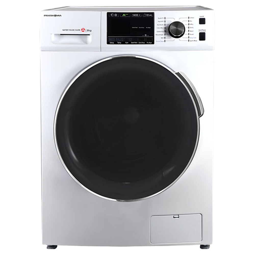 ماشین لباسشویی 8 کیلوگرم اتوماتیک پاکشوما مدل BWF ۴۰۸۱۴ iWT