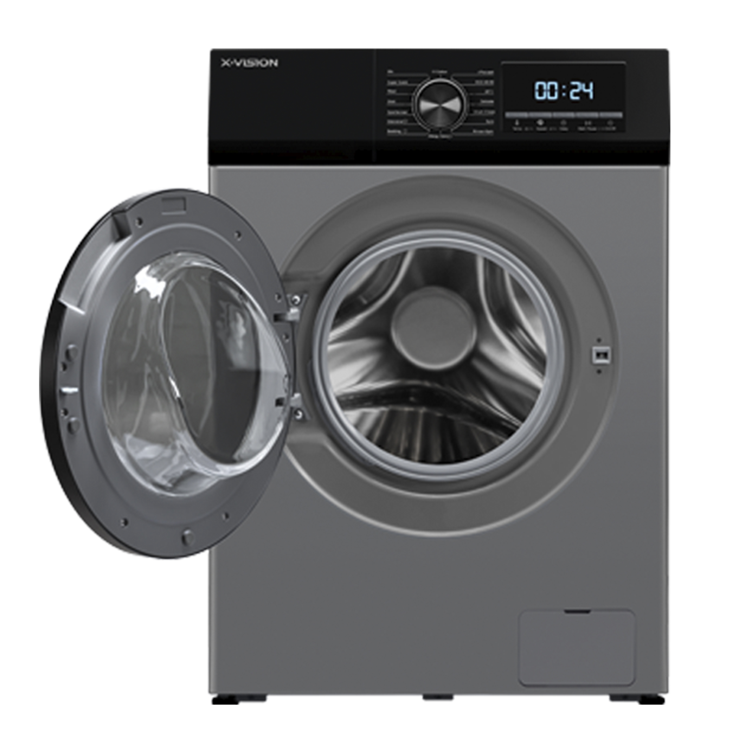 ماشین لباسشویی اتوماتیک ایکس ویژن مدل TP92-BSD ظرفیت 9 کیلوگرم