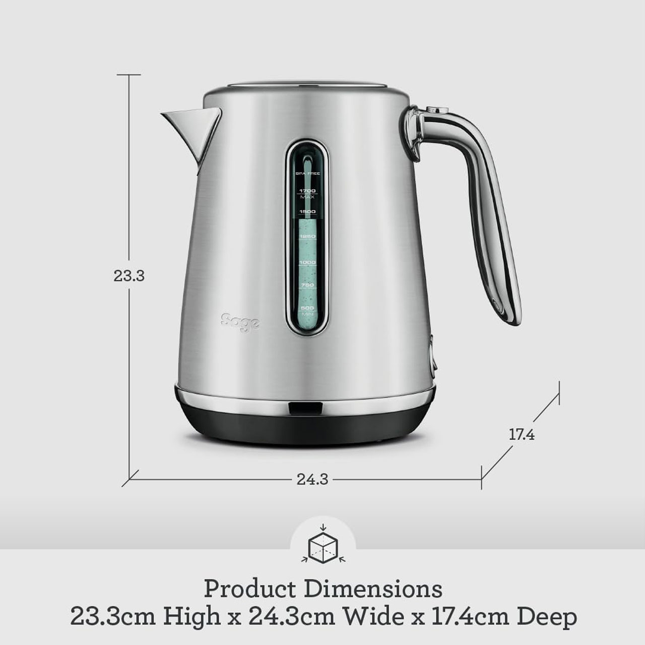 کتری برقی سیج مدل Ske735Btr