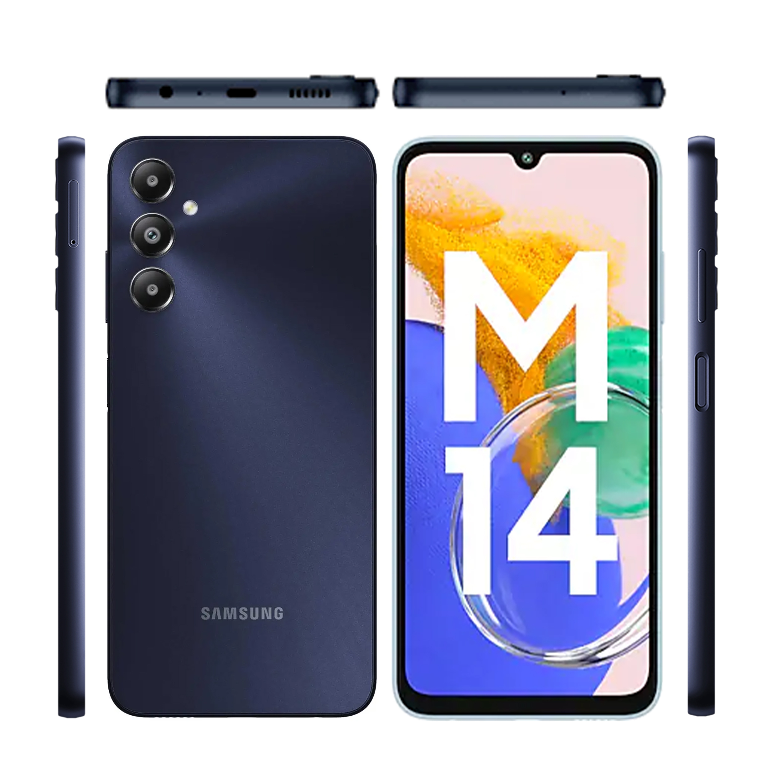 گوشی موبایل سامسونگ مدل Galaxy M14 4G دو سیم کارت ظرفیت 64 گیگابایت و رم 4 گیگابایت - اکتیو