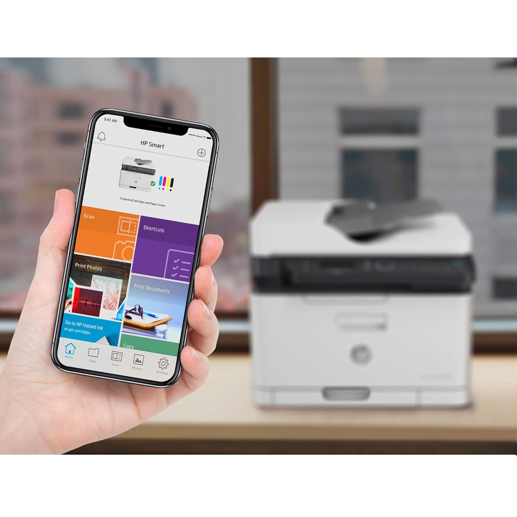 پرینتر چند کاره لیزری اچ‌ پی مدل Color Laser MFP 179fnw