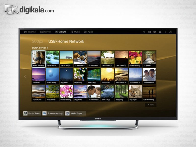 تلویزیون ال ای دی هوشمند سونی سری BRAVIA مدل KDL-42W800 سایز 42 اینچ