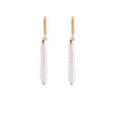 گوشواره آویز طلا 18 عیار زنانه گالری شیدا مجد مدل هوک باروک کشیده