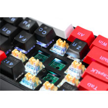 کیبورد مخصوص بازی ردراگون مدل Castor Pro K631RGB-PRO-BRW