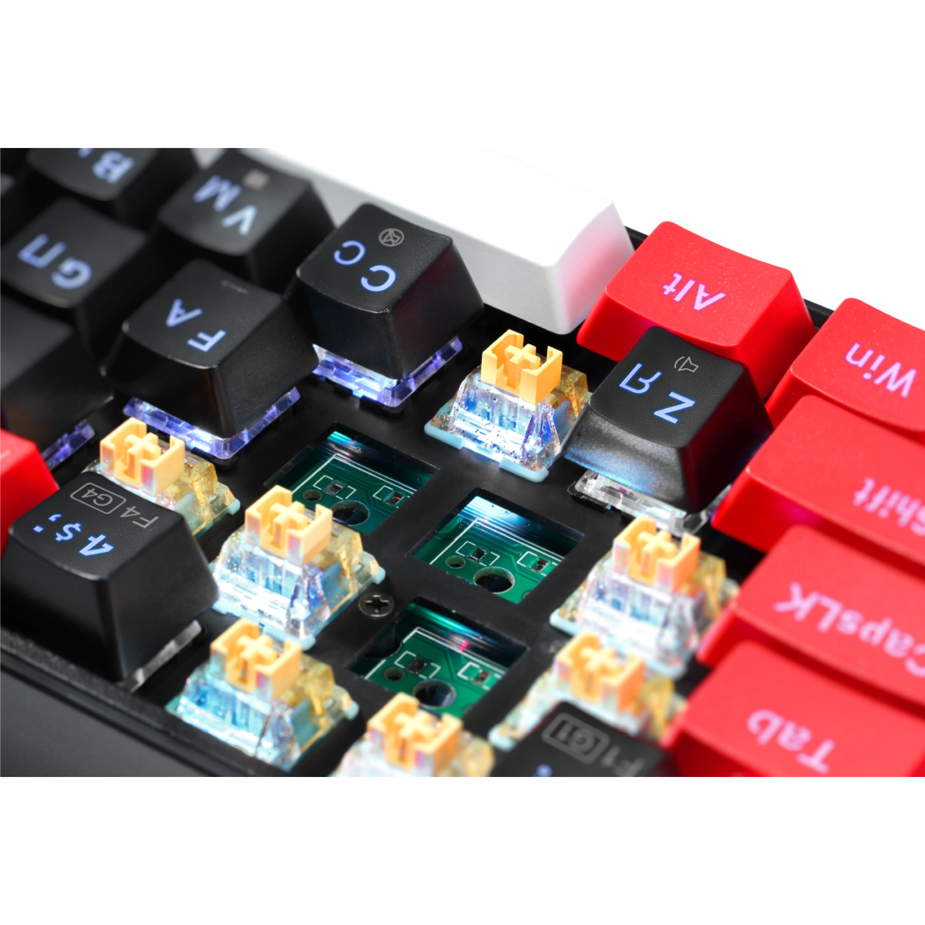 کیبورد مخصوص بازی ردراگون مدل Castor Pro K631RGB-PRO-BRW