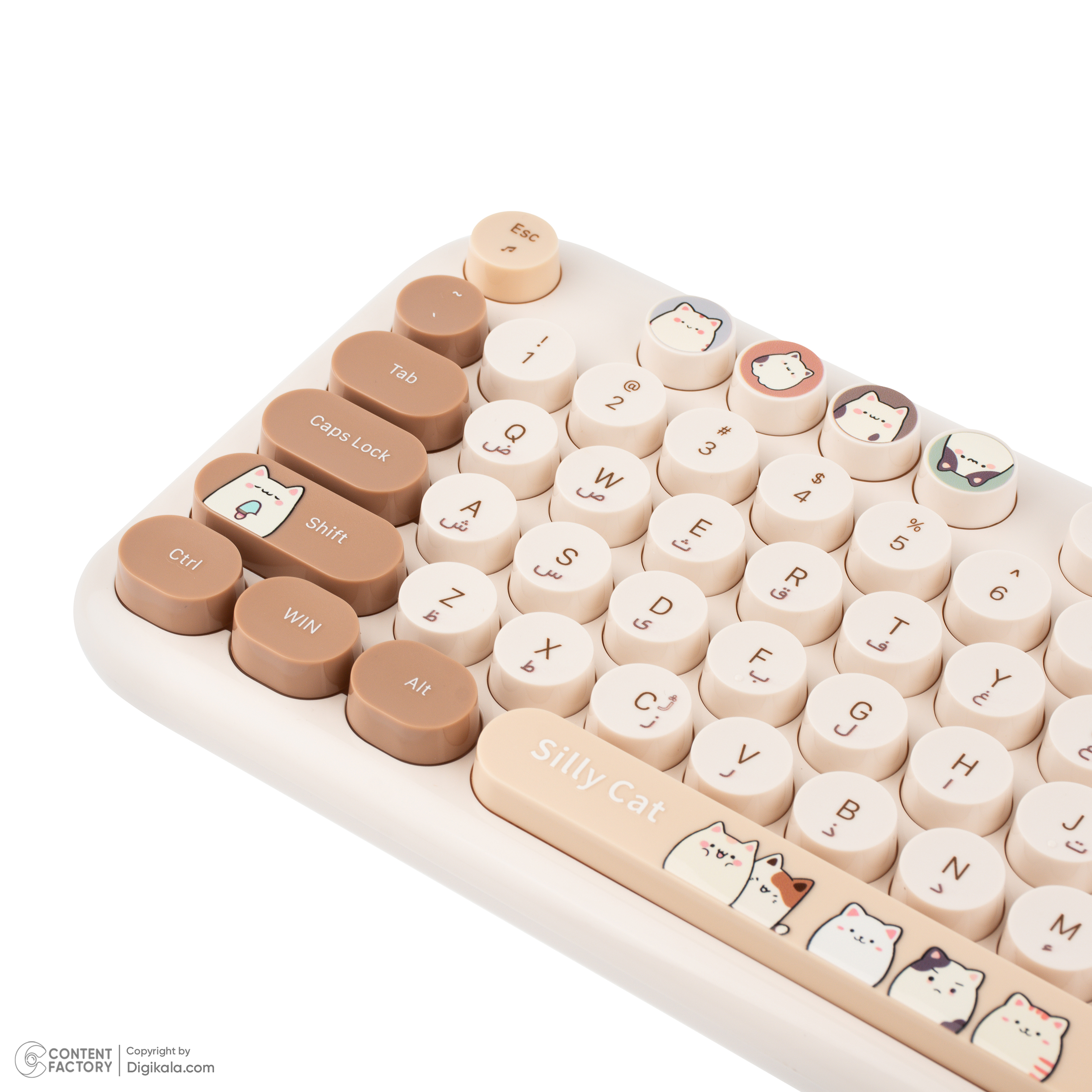 کیبورد و ماوس مافی مدل Silly Cat