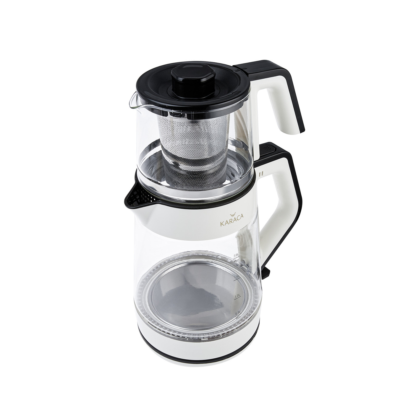 چای ساز روی هم کاراجا مدل  Cam Led