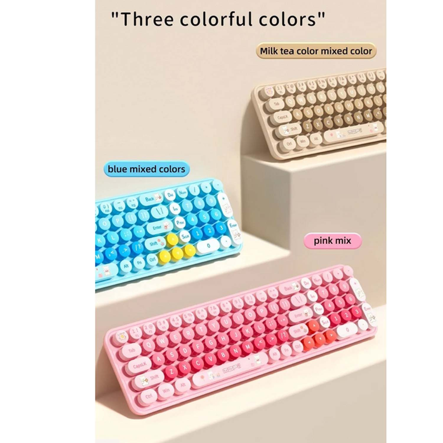 کیبورد و ماوس بی سیم مافی مدل Baby Bear