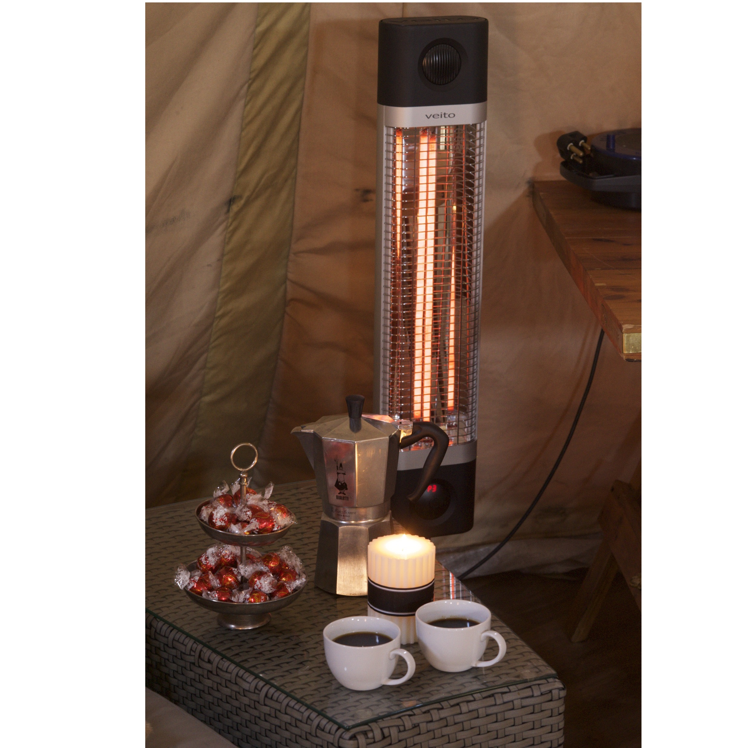 بخاری برقی ویتو مدل CH1800RE