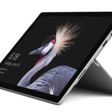 تبلت مایکروسافت مدل Surface Pro 2017 - C به همراه کیبورد Black Type Cover