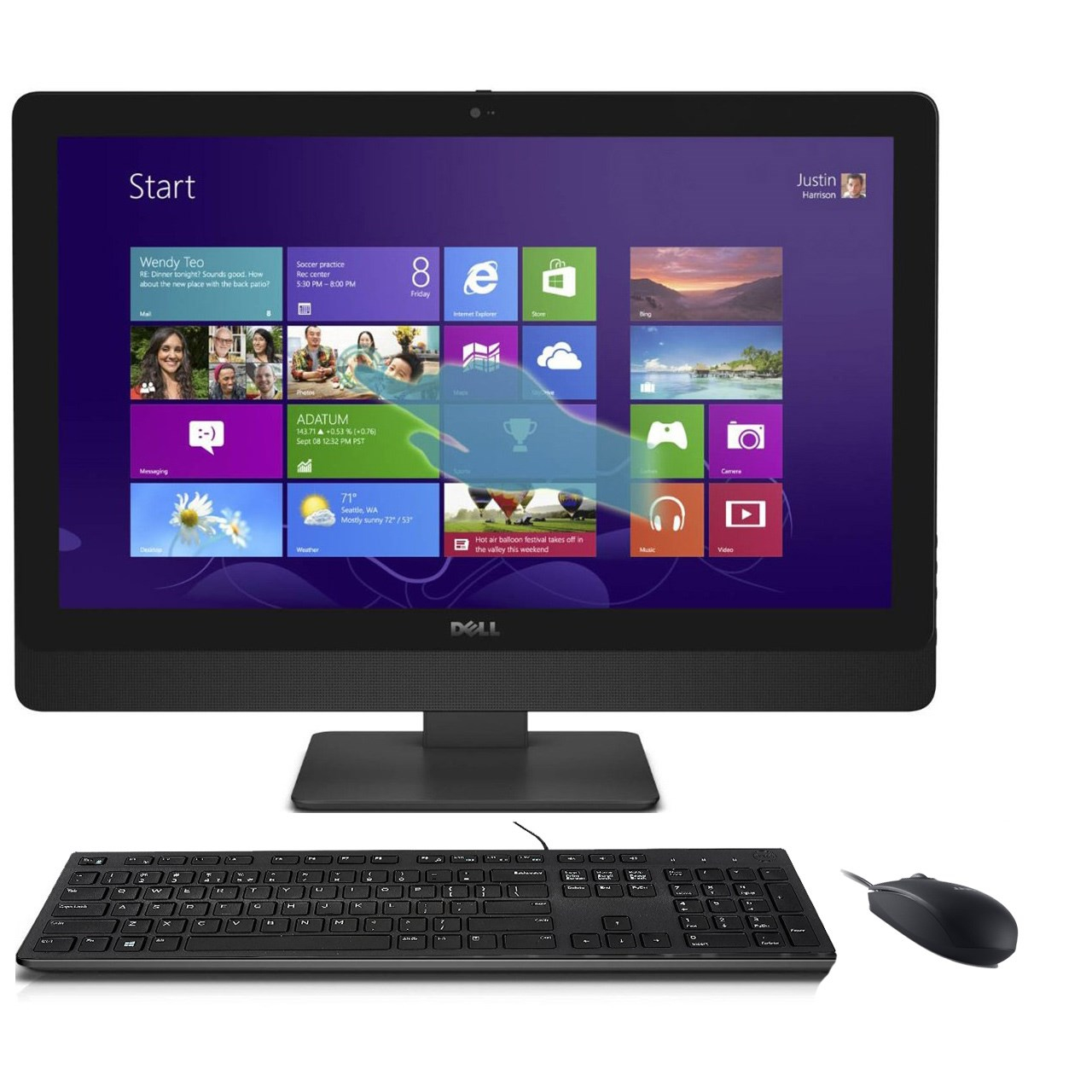 کامپیوتر همه کاره 23 اینچی دل مدل - INSPIRON 5348 - C