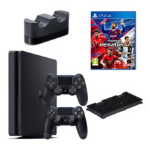 مجموعه کنسول بازی سونی مدل Playstation 4 Slim ریجن 2 کد CUH-2216B ظرفیت 1 ترابایت