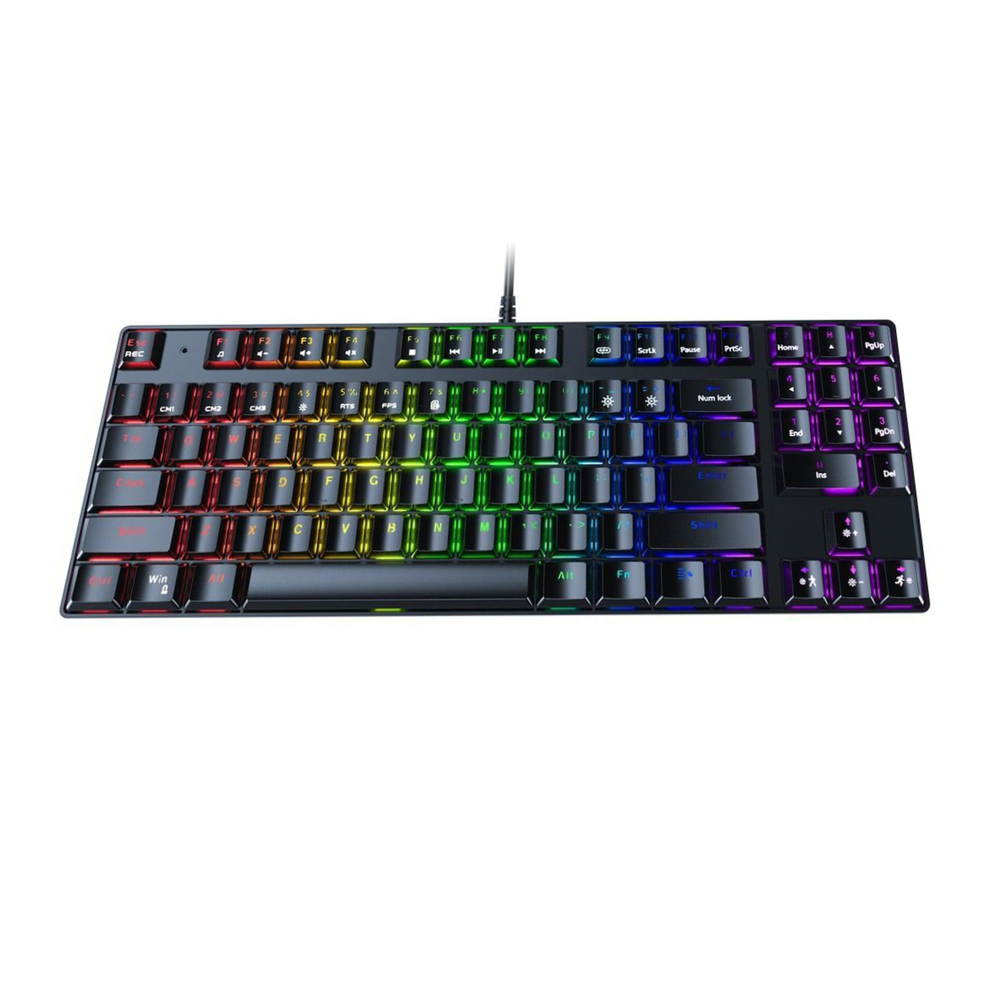کیبورد و ماوس گیمینگ اونیکوما مدل G26+CW905 Tenkeyless LED RGB