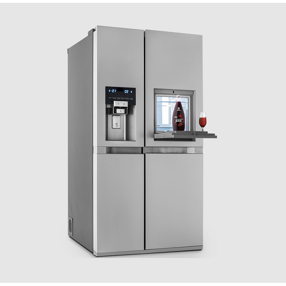 یخچال و فریزر ساید بای ساید 37 فوت دوو مدل  DS-3730SS