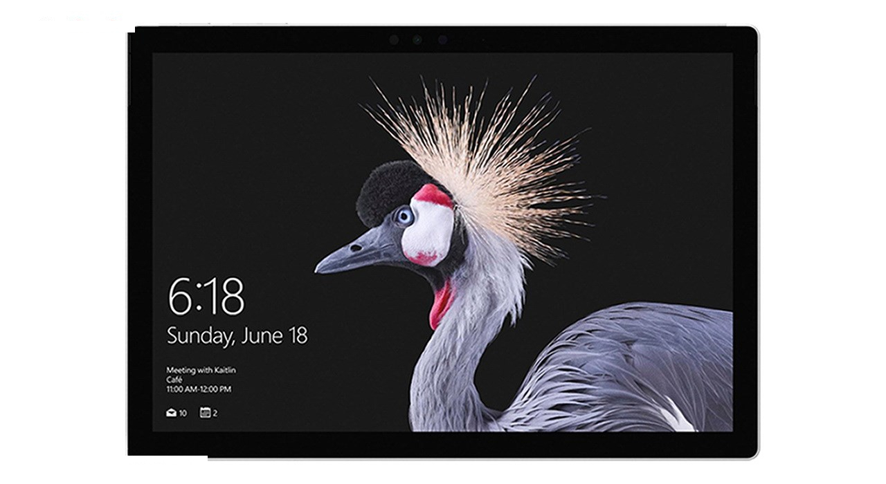 تبلت مایکروسافت مدل- Surface Pro 2017 - B به همراه کیبورد Blue Cobalt Signature Type Cover و کیف اورجینال Maroo Sleeve - ظرفیت 128 گیگابایت