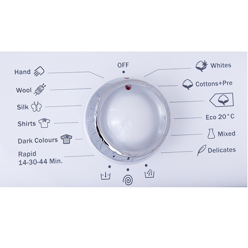 ماشین لباسشویی زیرووات مدل OZ-1384 ظرفیت 8 کیلوگرم