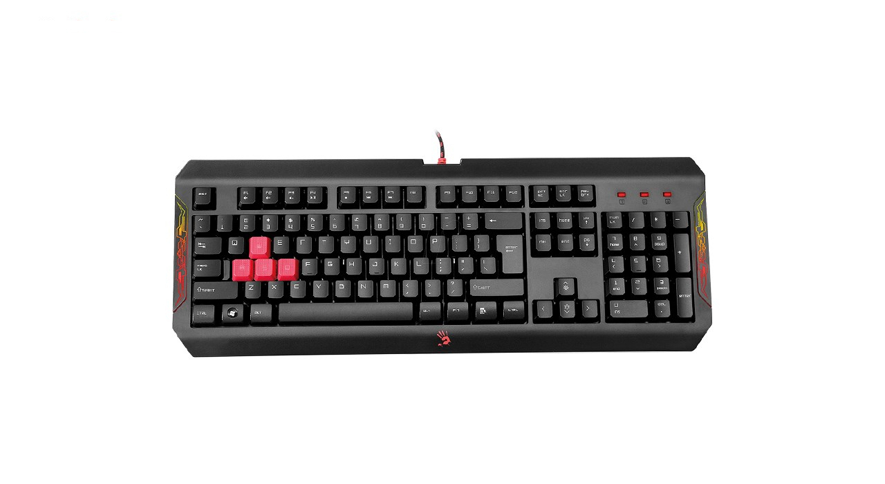 کیبورد مخصوص بازی ای فورتک مدل Q100