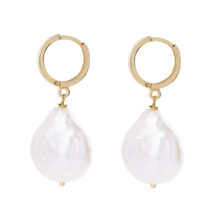 گوشواره حلقه‌ای طلا 18 عیار زنانه گالری شیدا مجد مدل هوک فریبا