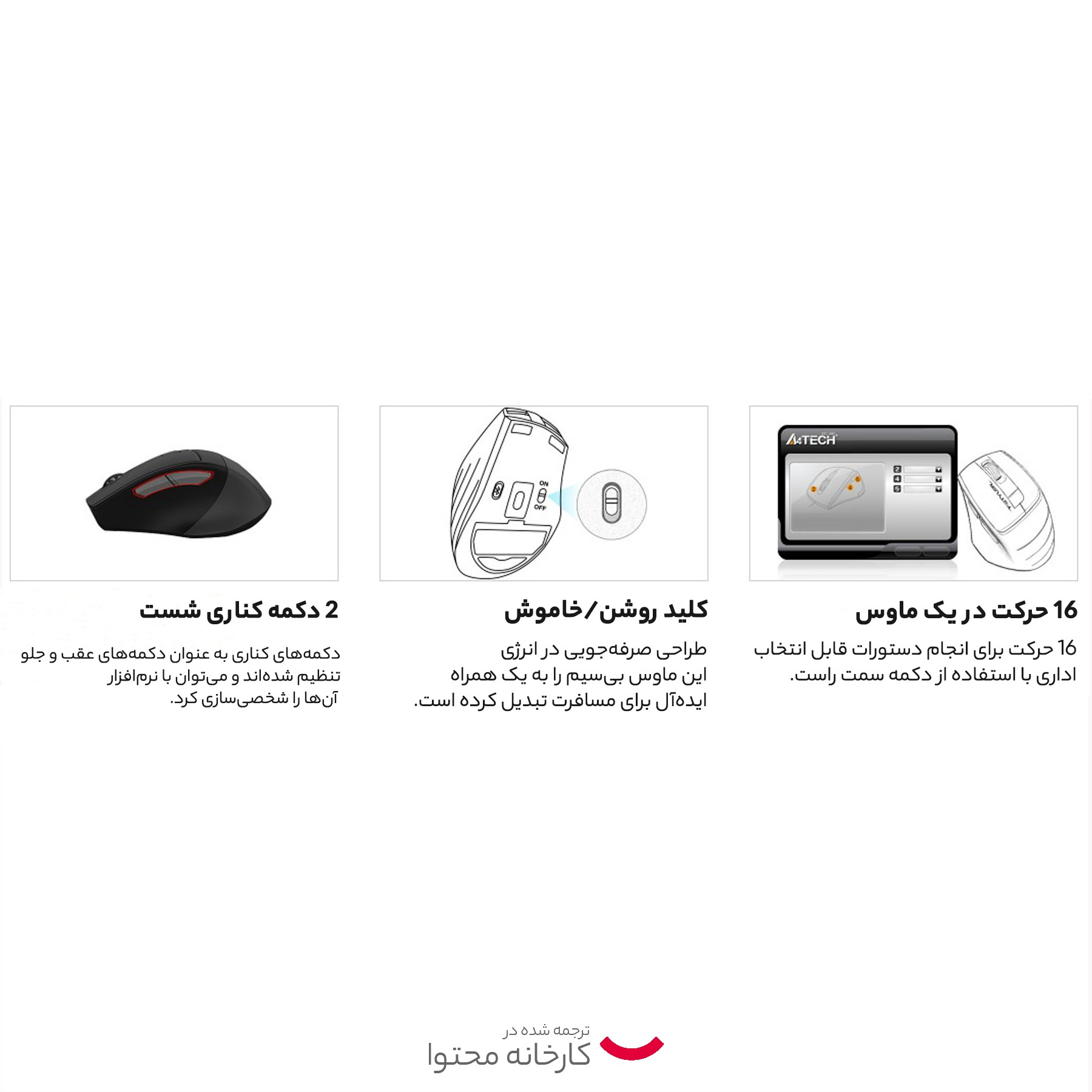 کیبورد ای فورتک مدل FG1035