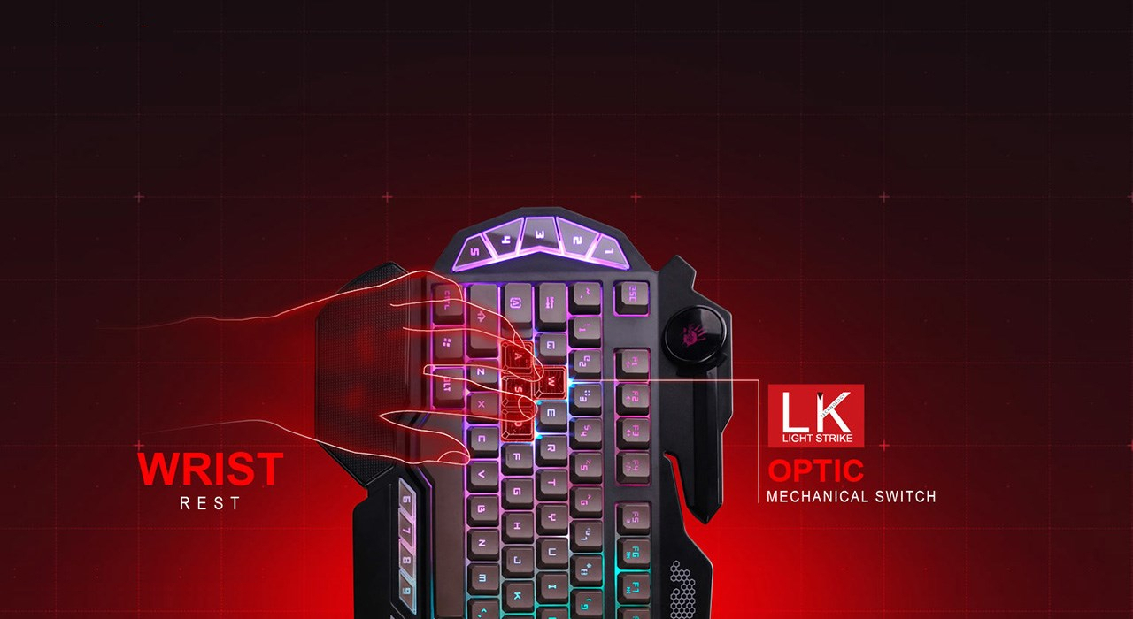 کیبورد مخصوص بازی ای فورتک مدل B314