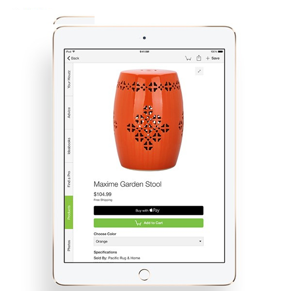 تبلت اپل مدل iPad Air 2 4G ظرفیت 64 گیگابایت