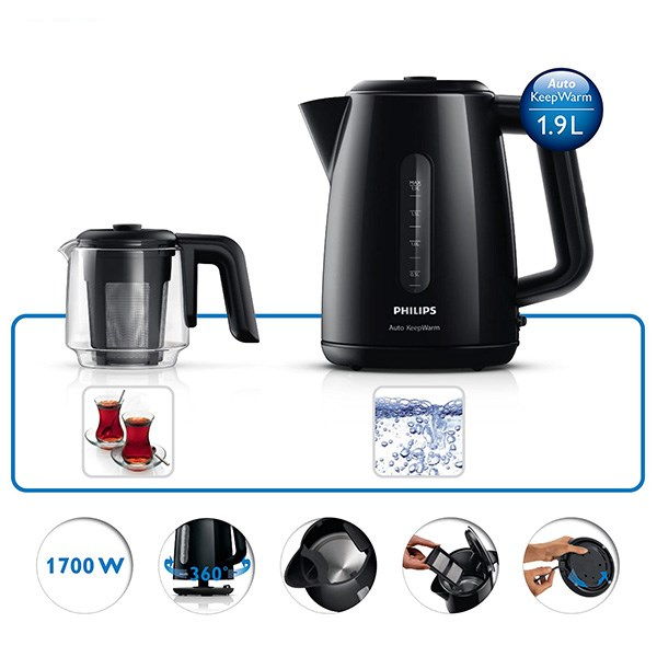 چای ساز روی هم فیلیپس مدل HD7301/00