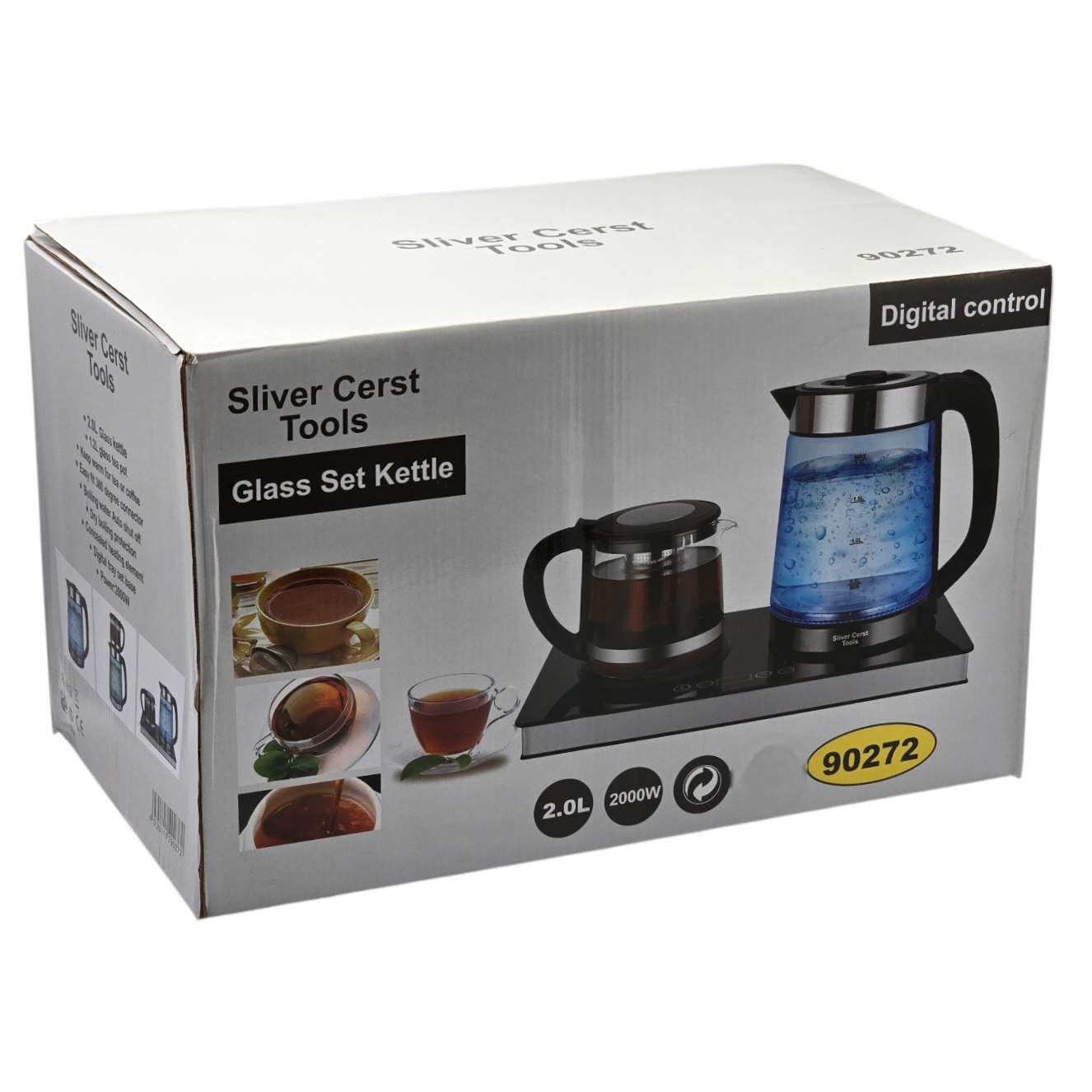 چای ساز کنار هم سیلورکرست مدل 90272