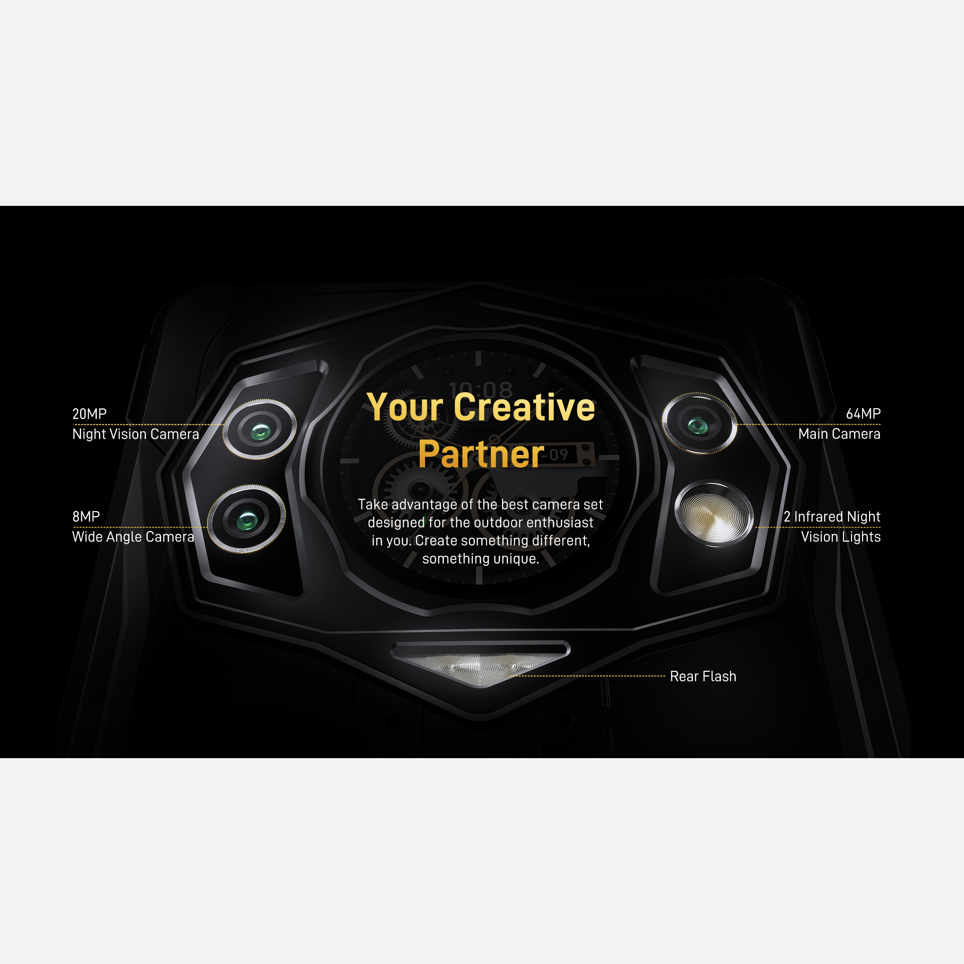 گوشی موبایل دوجی مدل S98 Pro دو سیم کارت ظرفیت 256 گیگابایت و رم 8 گیگابایت